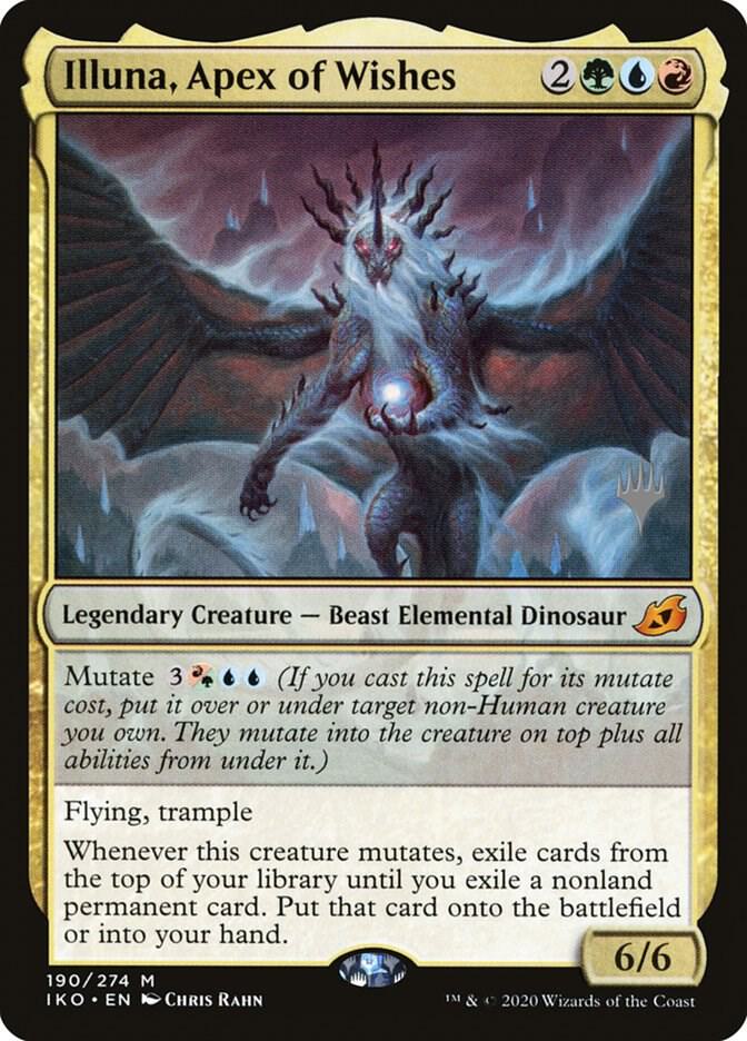 Illuna, Apex of Wishes (190) [Ikoria: Lair of Behemoths Promos]
