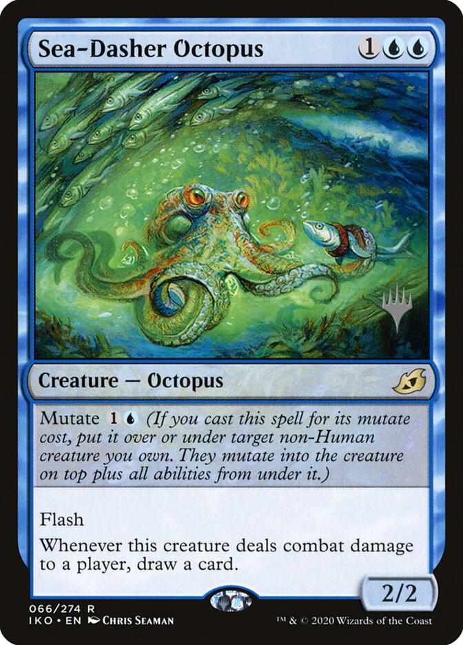 Sea-Dasher Octopus (66) [Ikoria: Lair of Behemoths Promos]