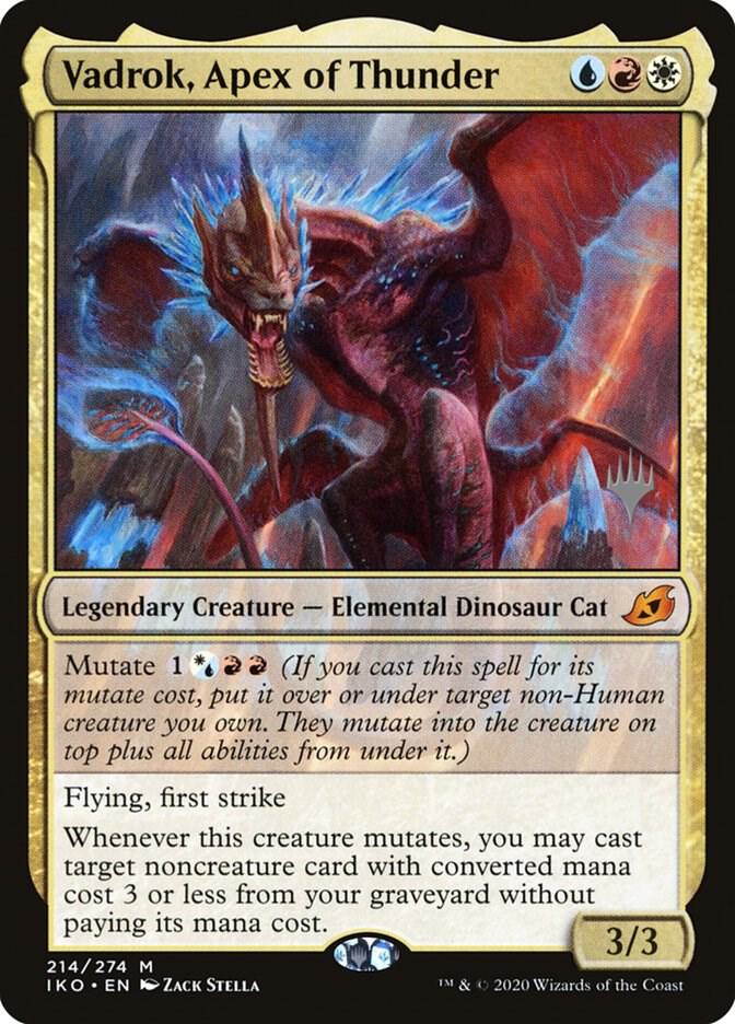 Vadrok, Apex of Thunder (214) [Ikoria: Lair of Behemoths Promos]