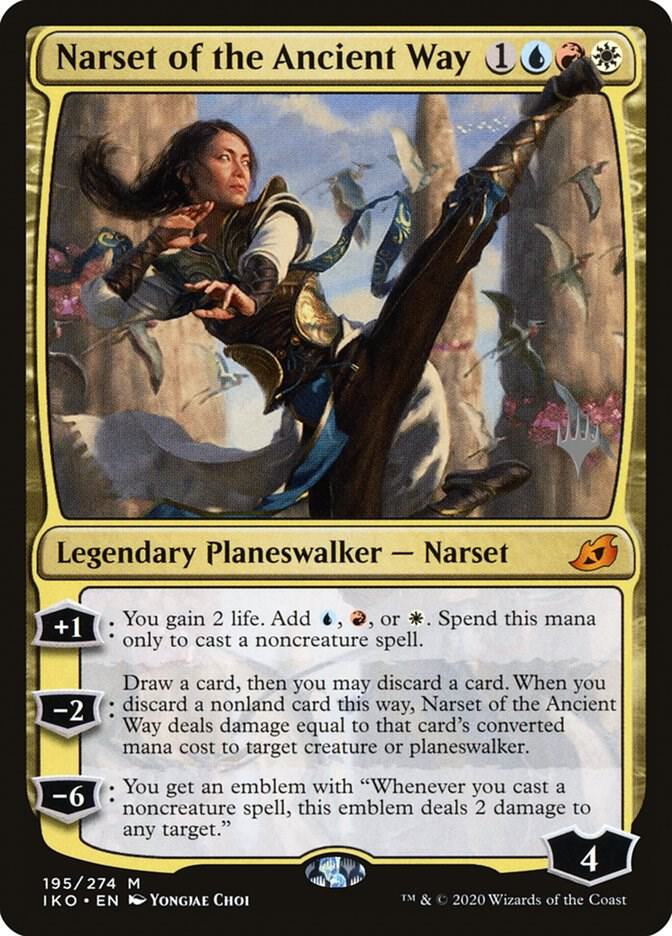 Narset of the Ancient Way (195) [Ikoria: Lair of Behemoths Promos]
