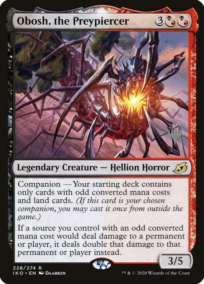 Obosh, the Preypiercer (228) [Ikoria: Lair of Behemoths Promos]