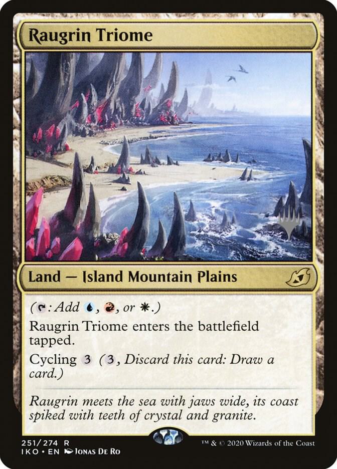 Raugrin Triome (251) [Ikoria: Lair of Behemoths Promos]