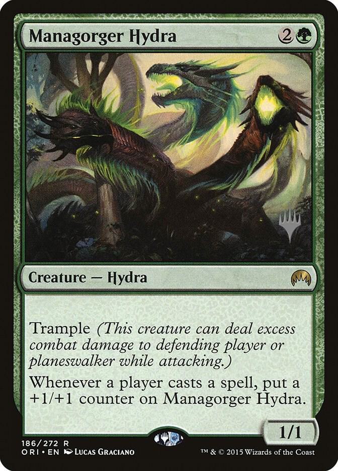 Managorger Hydra (186) [Ikoria: Lair of Behemoths Promos]