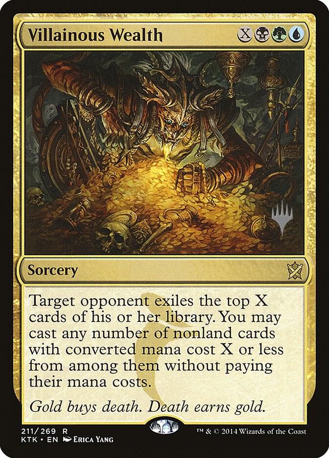 Villainous Wealth (211) [Ikoria: Lair of Behemoths Promos]