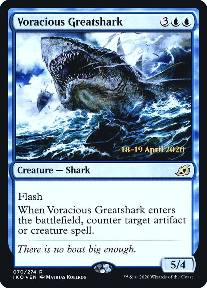 Voracious Greatshark (70) [Prerelease Cards]