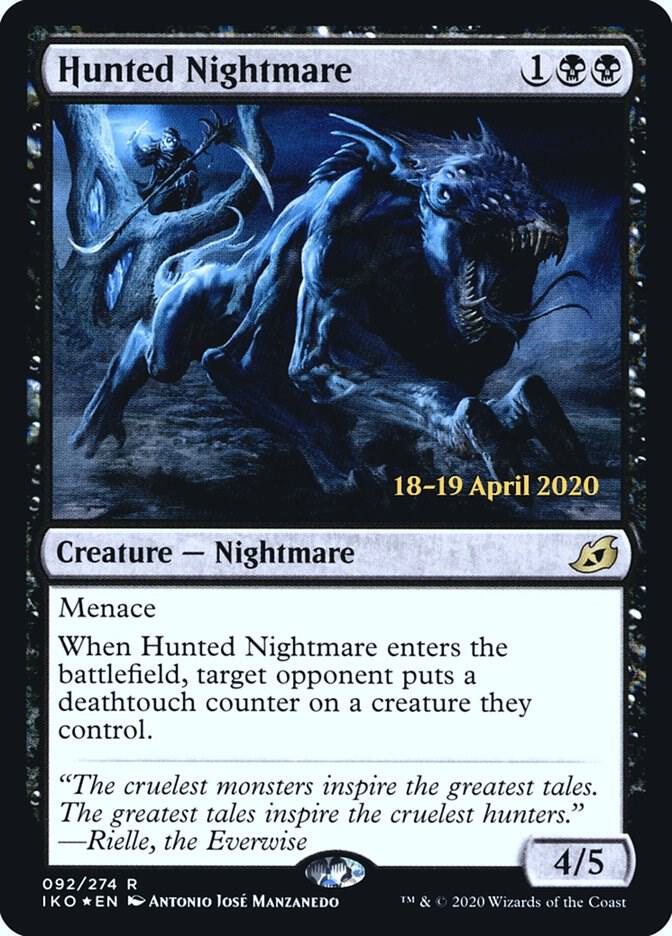 Hunted Nightmare (92) [Prerelease Cards]