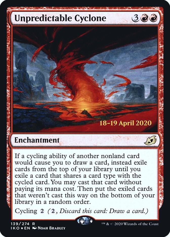 Unpredictable Cyclone (139) [Prerelease Cards]