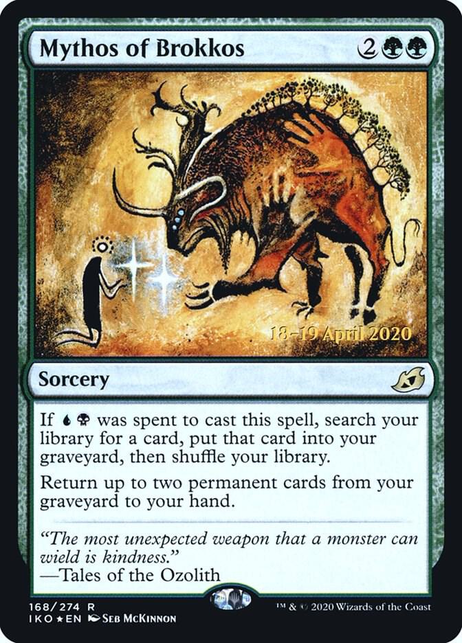 Mythos of Brokkos (168) [Prerelease Cards]