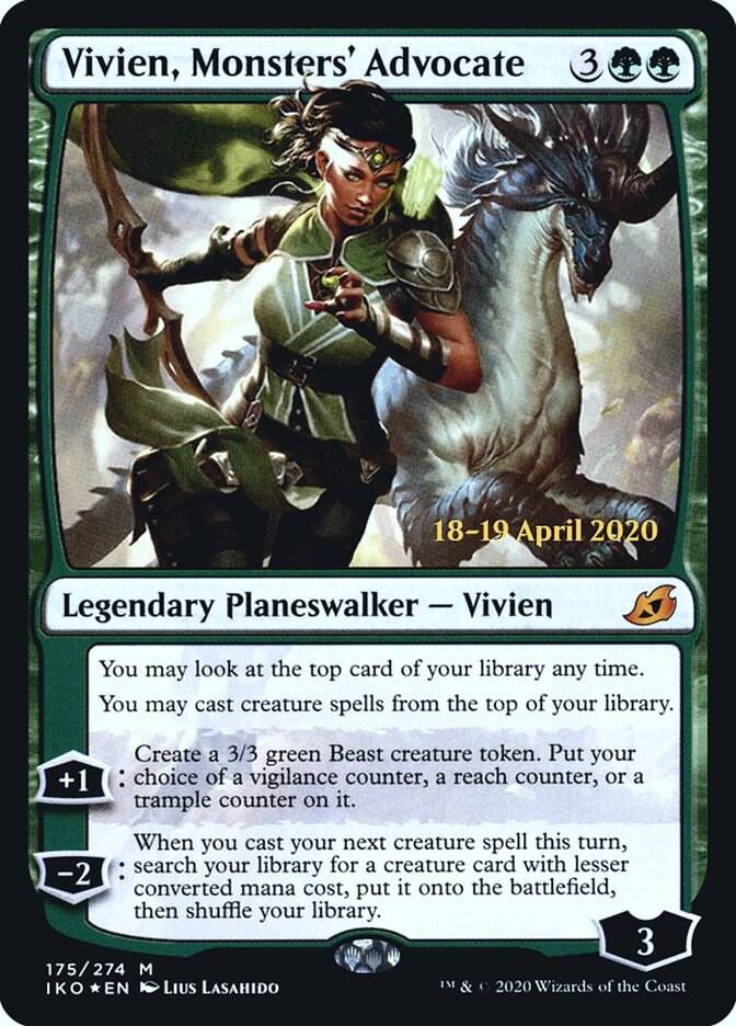 Vivien, Monsters' Advocate (175) [Prerelease Cards]
