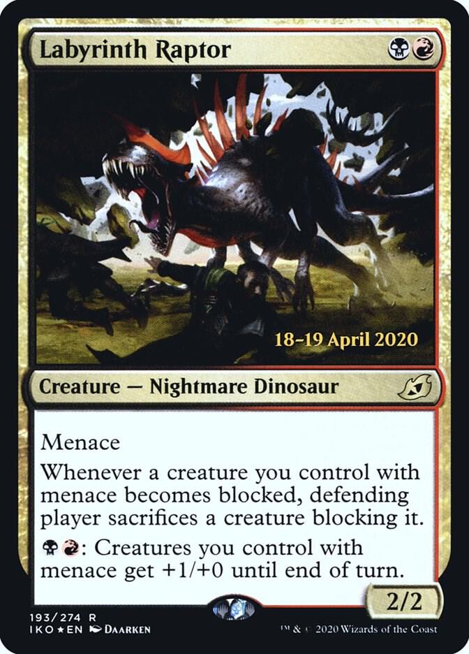 Labyrinth Raptor (193) [Prerelease Cards]