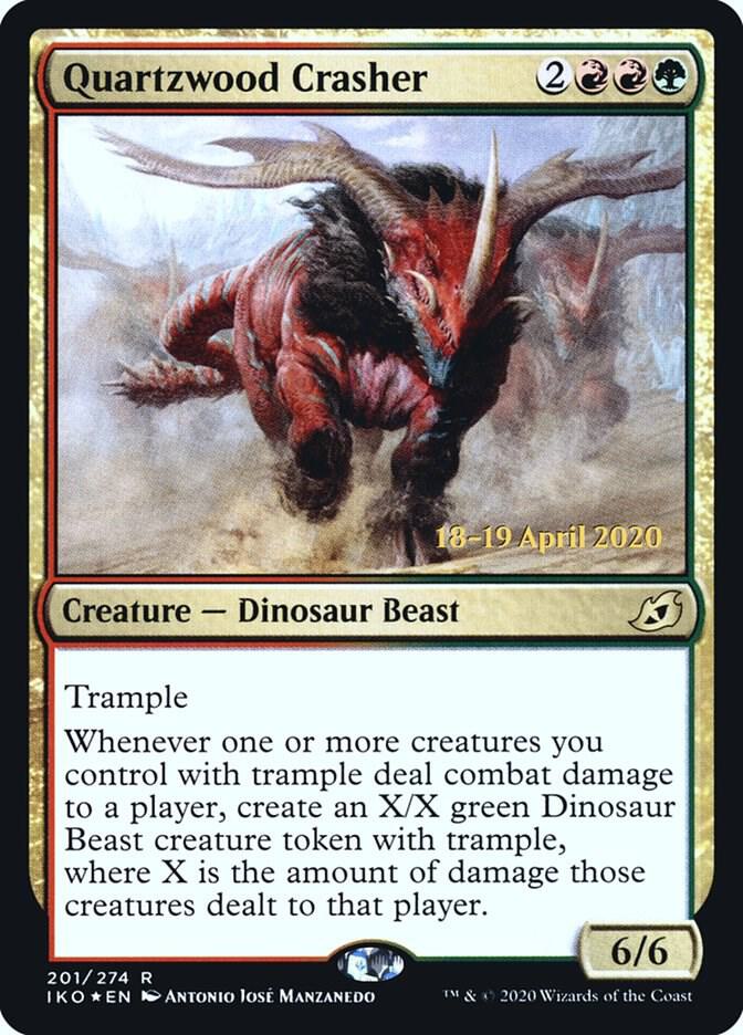 Quartzwood Crasher (201) [Prerelease Cards]
