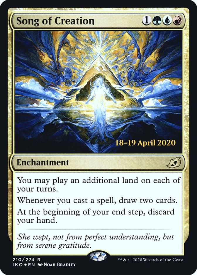 Song of Creation (210) [Prerelease Cards]