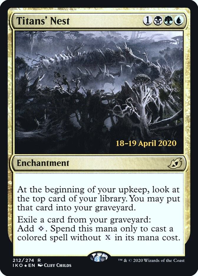 Titans' Nest (212) [Prerelease Cards]