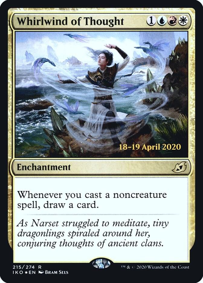 Whirlwind of Thought (215) [Prerelease Cards]