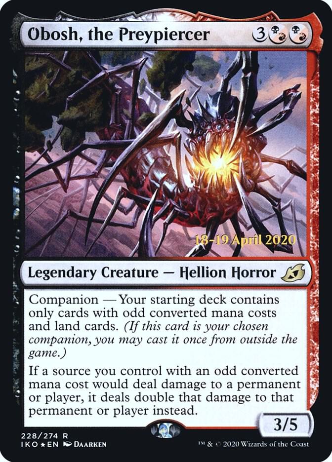Obosh, the Preypiercer (228) [Prerelease Cards]