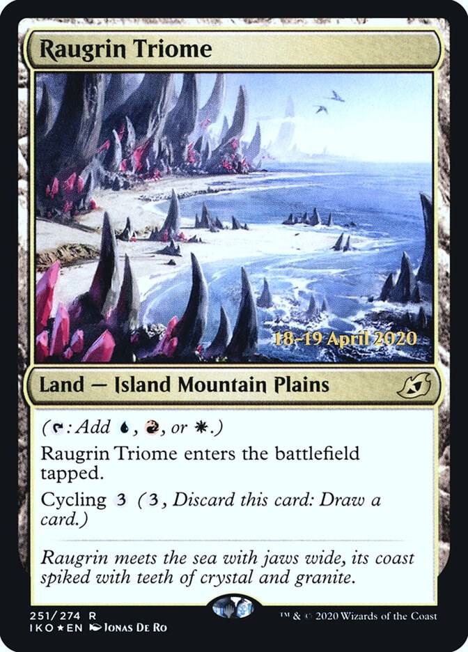 Raugrin Triome (251) [Prerelease Cards]