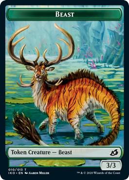 Beast (010) // Hydra Double-Sided Token (10 // 12) [Commander 2020]