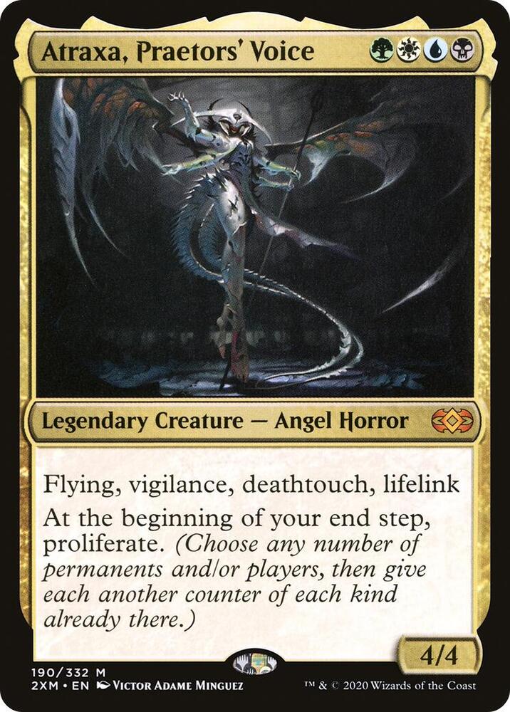 Atraxa, Praetors' Voice (190) [Double Masters]