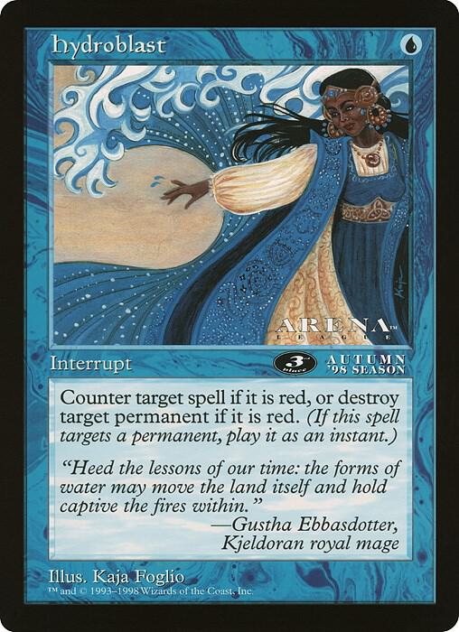 Hydroblast (3rd Place) (Arena League) [Oversize Cards]