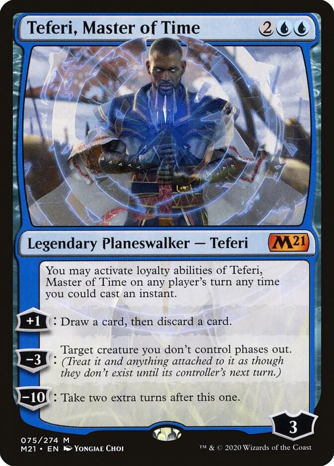 Teferi, Master of Time (75) [Core Set 2021]
