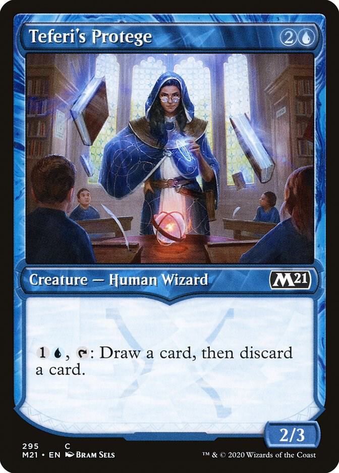Teferi's Protege (Showcase) (295) [Core Set 2021] [Showcase]