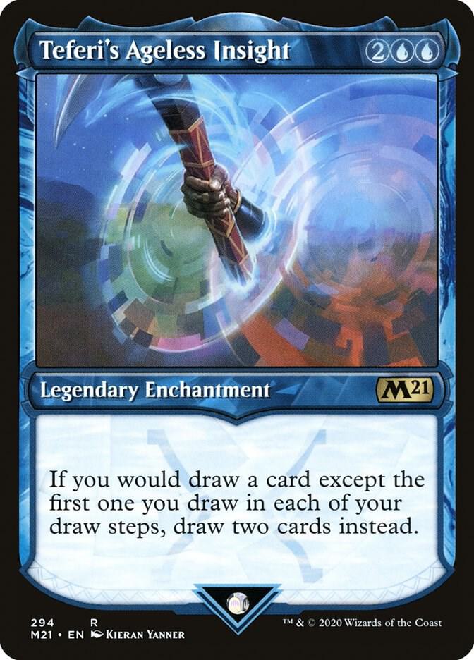 Teferi's Ageless Insight (Showcase) (294) [Core Set 2021] [Showcase]