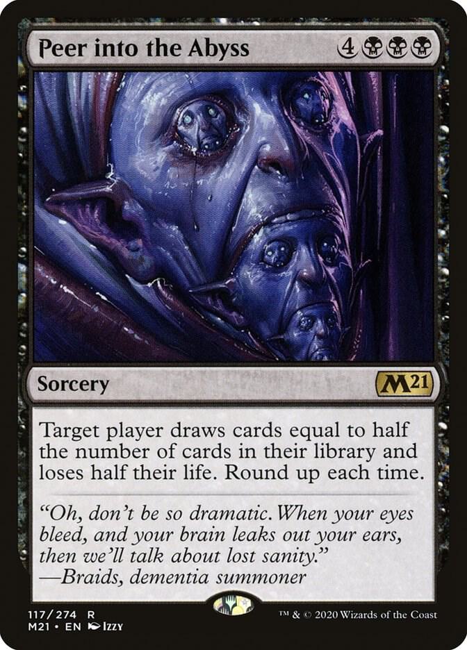 Peer into the Abyss (117) [Core Set 2021]