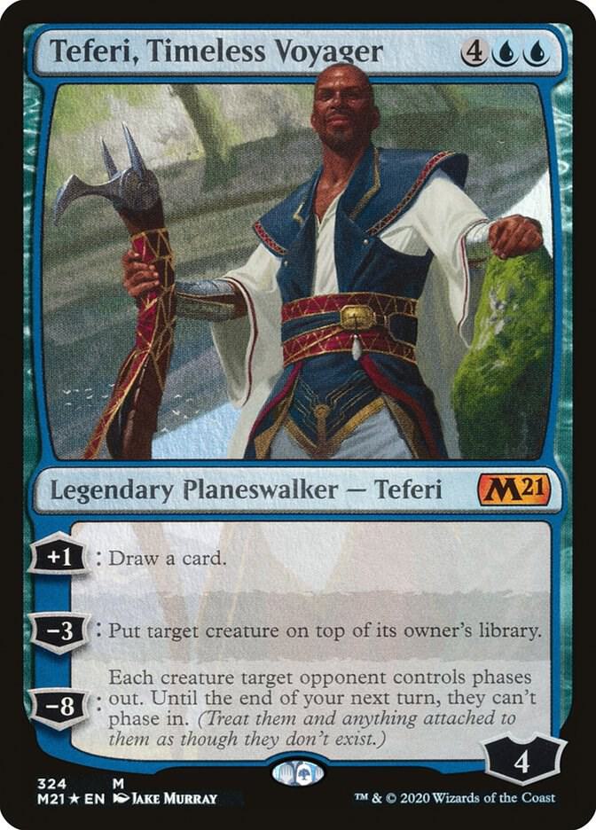 Teferi, Timeless Voyager (324) [Core Set 2021]