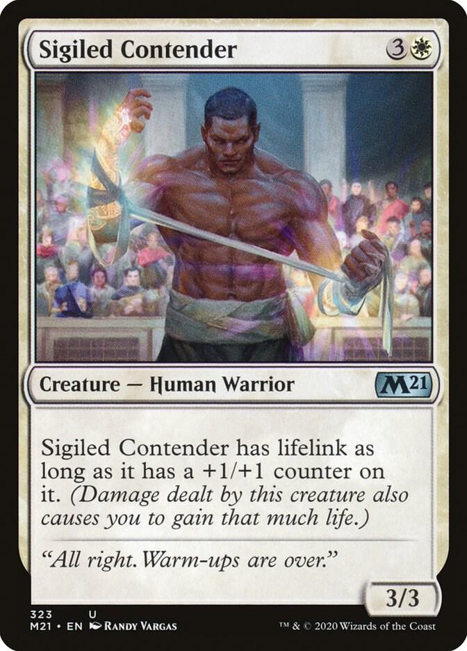 Sigiled Contender (323) [Core Set 2021]