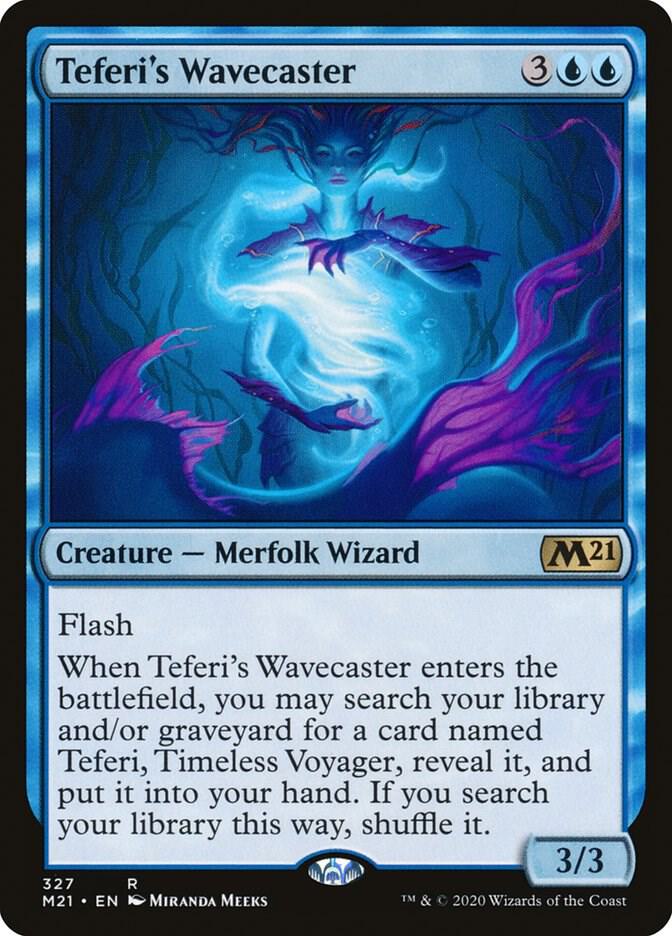 Teferi's Wavecaster (327) [Core Set 2021]