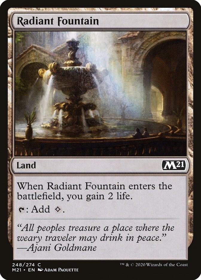 Radiant Fountain (248) [Core Set 2021]