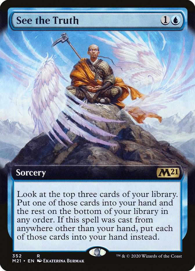 See the Truth (Extended Art) (352) [Core Set 2021] [Extended Art]
