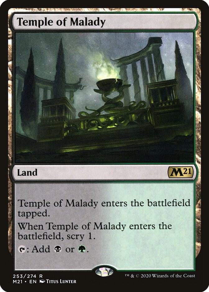 Temple of Malady (253) [Core Set 2021]