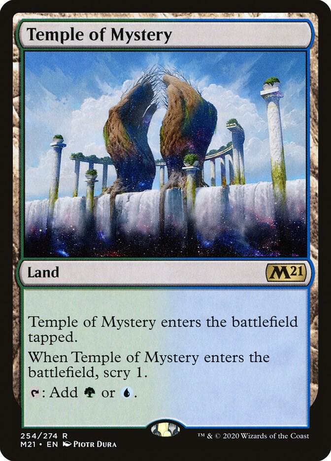 Temple of Mystery (254) [Core Set 2021]