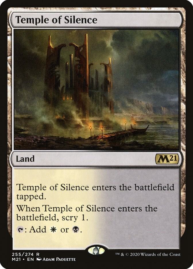 Temple of Silence (255) [Core Set 2021]