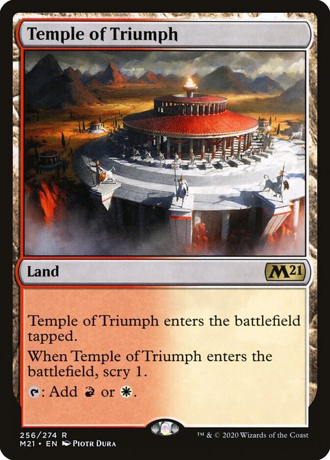 Temple of Triumph (256) [Core Set 2021]