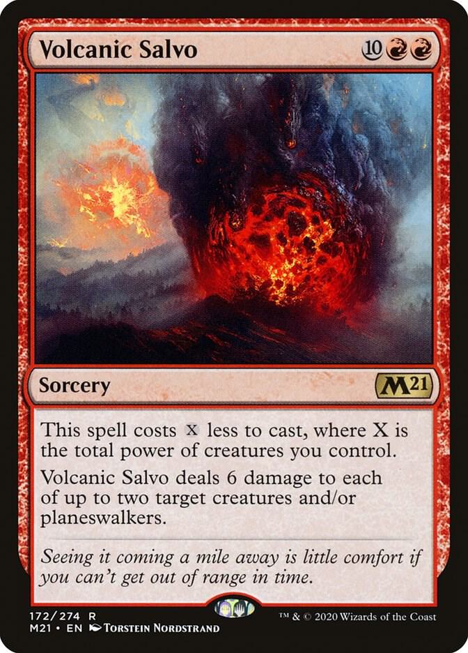 Volcanic Salvo (172) [Core Set 2021]