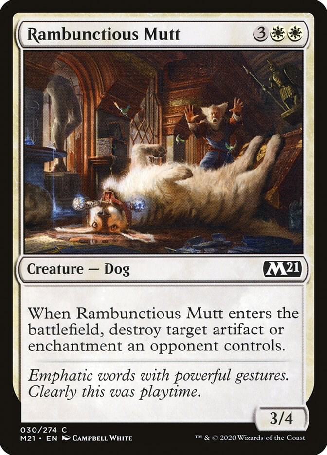 Rambunctious Mutt (30) [Core Set 2021]