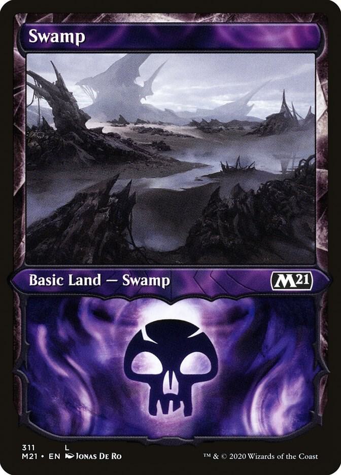 Swamp (Showcase) (311) [Core Set 2021] [Showcase]