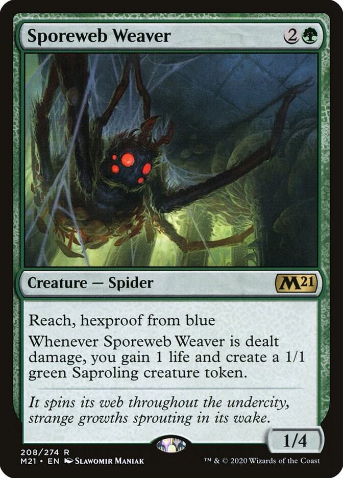 Sporeweb Weaver (208) [Core Set 2021]