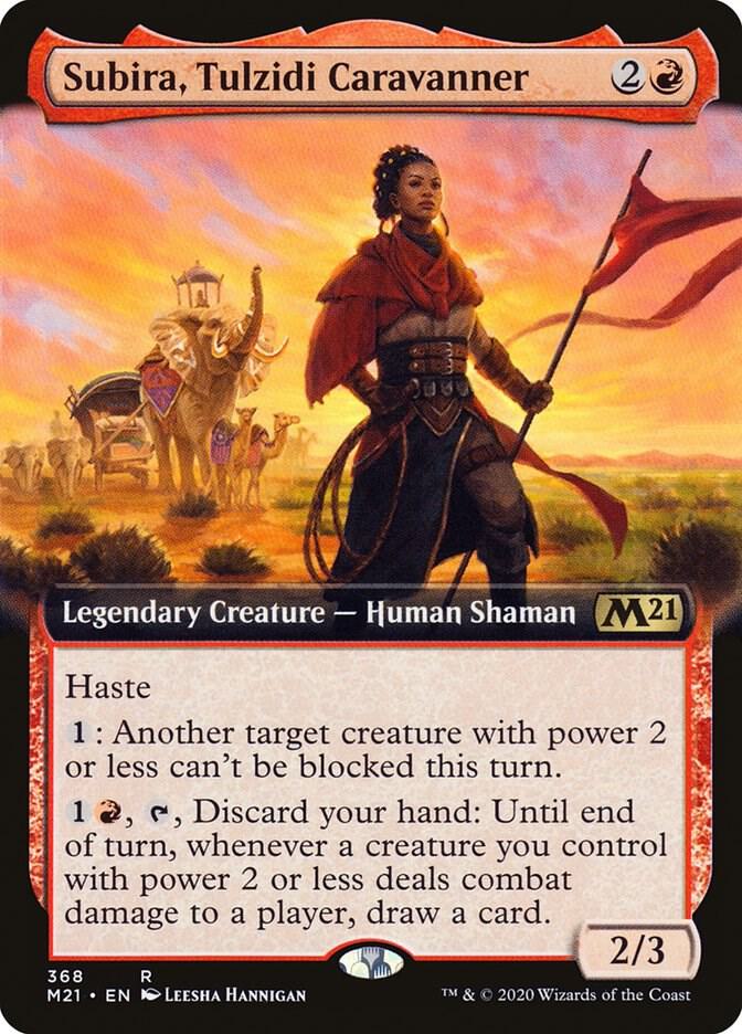 Subira, Tulzidi Caravanner (Extended Art) (368) [Core Set 2021] [Extended Art]