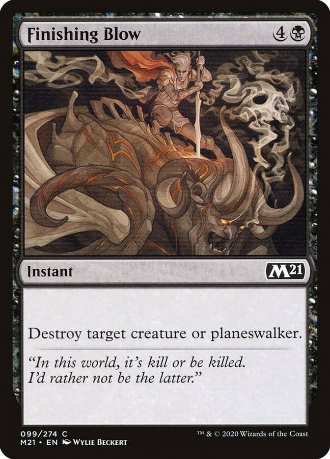 Finishing Blow (99) [Core Set 2021]