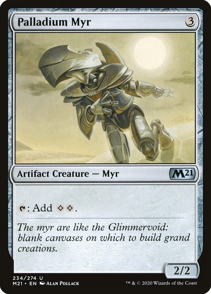 Palladium Myr (234) [Core Set 2021]
