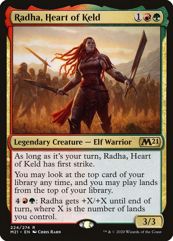 Radha, Heart of Keld (224) [Core Set 2021]