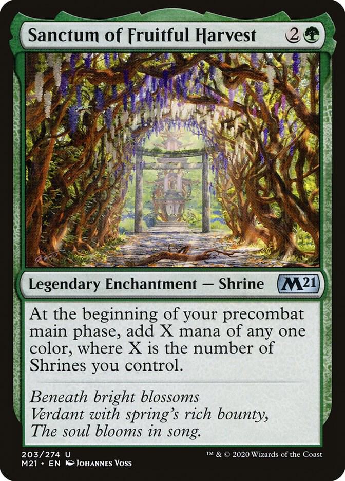 Sanctum of Fruitful Harvest (203) [Core Set 2021]
