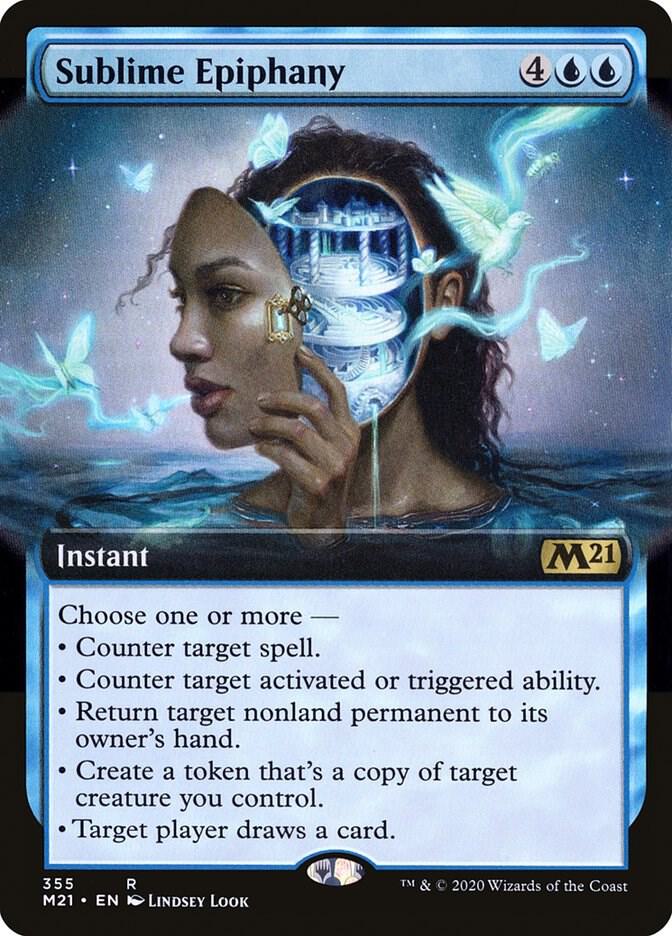 Sublime Epiphany (Extended Art) (355) [Core Set 2021] [Extended Art]