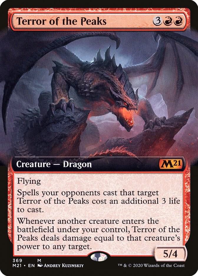 Terror of the Peaks (Extended Art) (369) [Core Set 2021] [Extended Art]