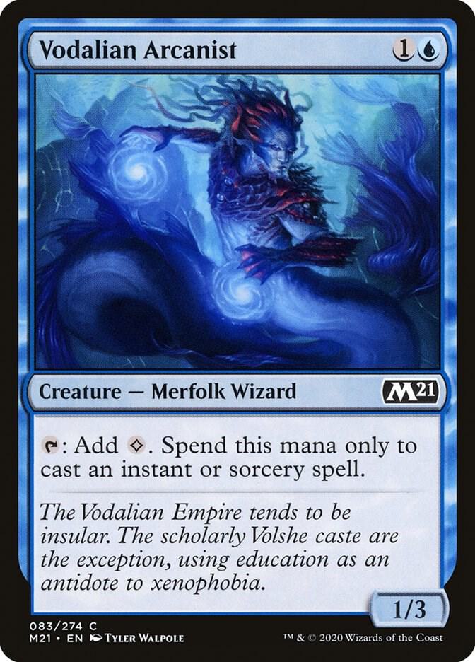 Vodalian Arcanist (83) [Core Set 2021]