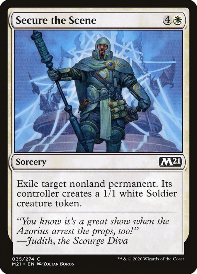 Secure the Scene (35) [Core Set 2021]