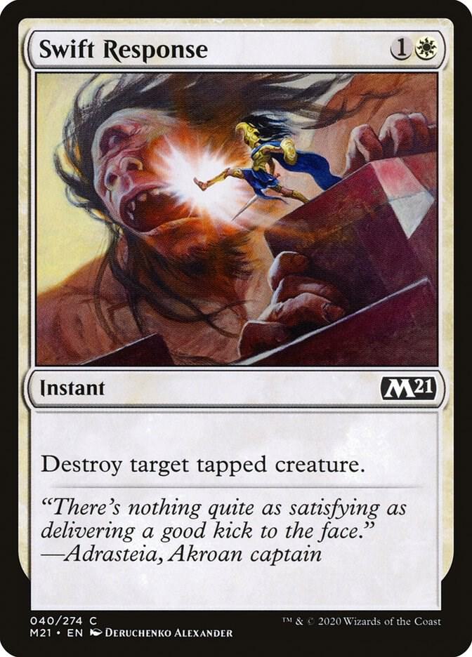 Swift Response (40) [Core Set 2021]